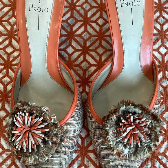 Linea Paolo Mule with Bow Accent size 8M - Picture 5 of 6